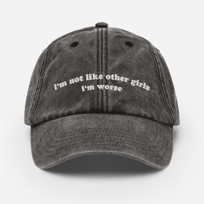 not like other girls Hat