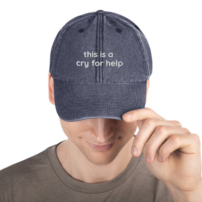 cry for help Hat