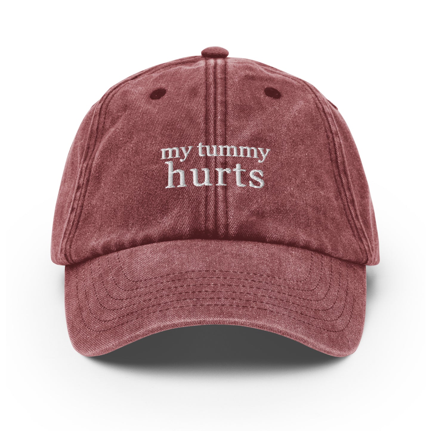 my tummy hurts Hat